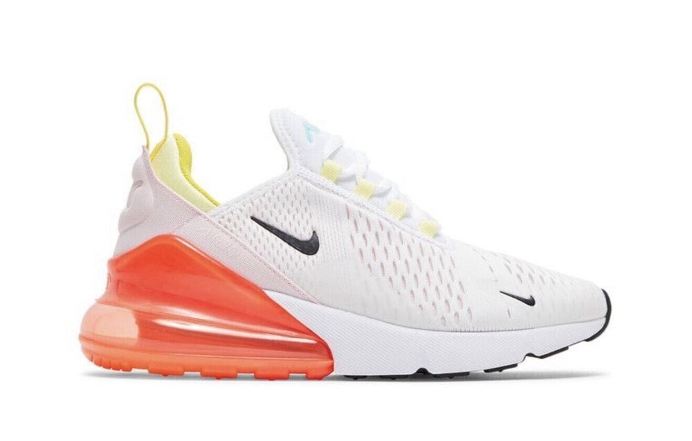 Size 10 Men's Nike Air Max 270 White-Black-Bright Crimson FZ3624-100 Womens 11.5